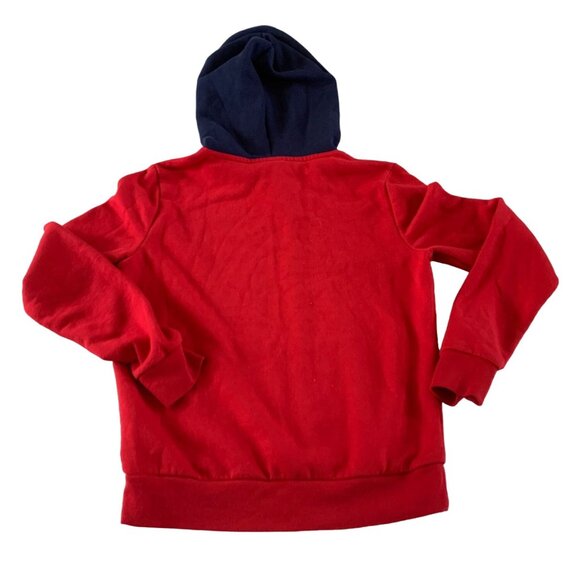 Pink Victorias Secret Womens Size Small Red Long Sleeve Pullover Hoodie Hooded S - Picture 3 of 5